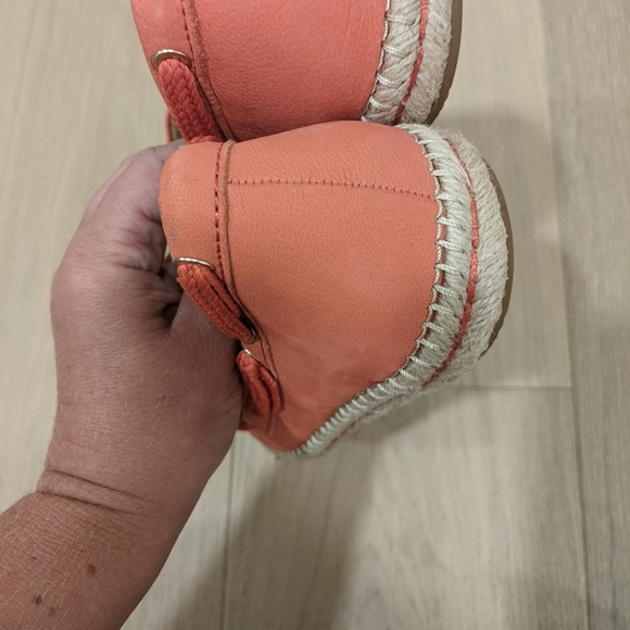 Naturalizer red with orange tones loafers - Picture 6 of 10